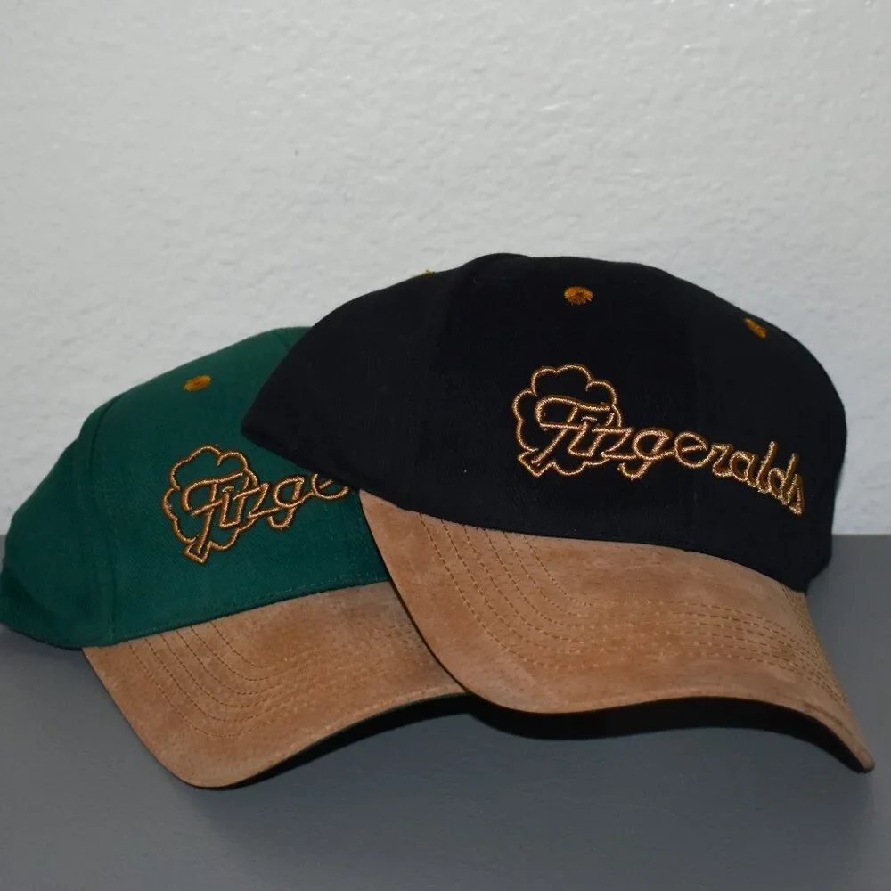 Vintage Set of 2 Fitzgerald's Casino Adjustable Hats Fitzgerald's Casino Reno NV